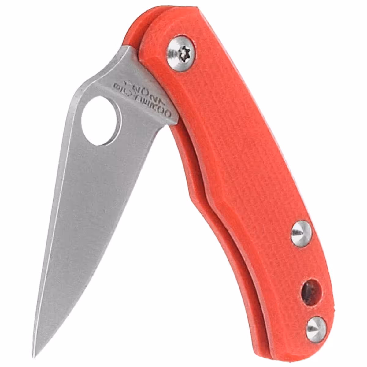 Spyderco-Bug-Knife-Red-G10-Satin-12C27-C133GRDP