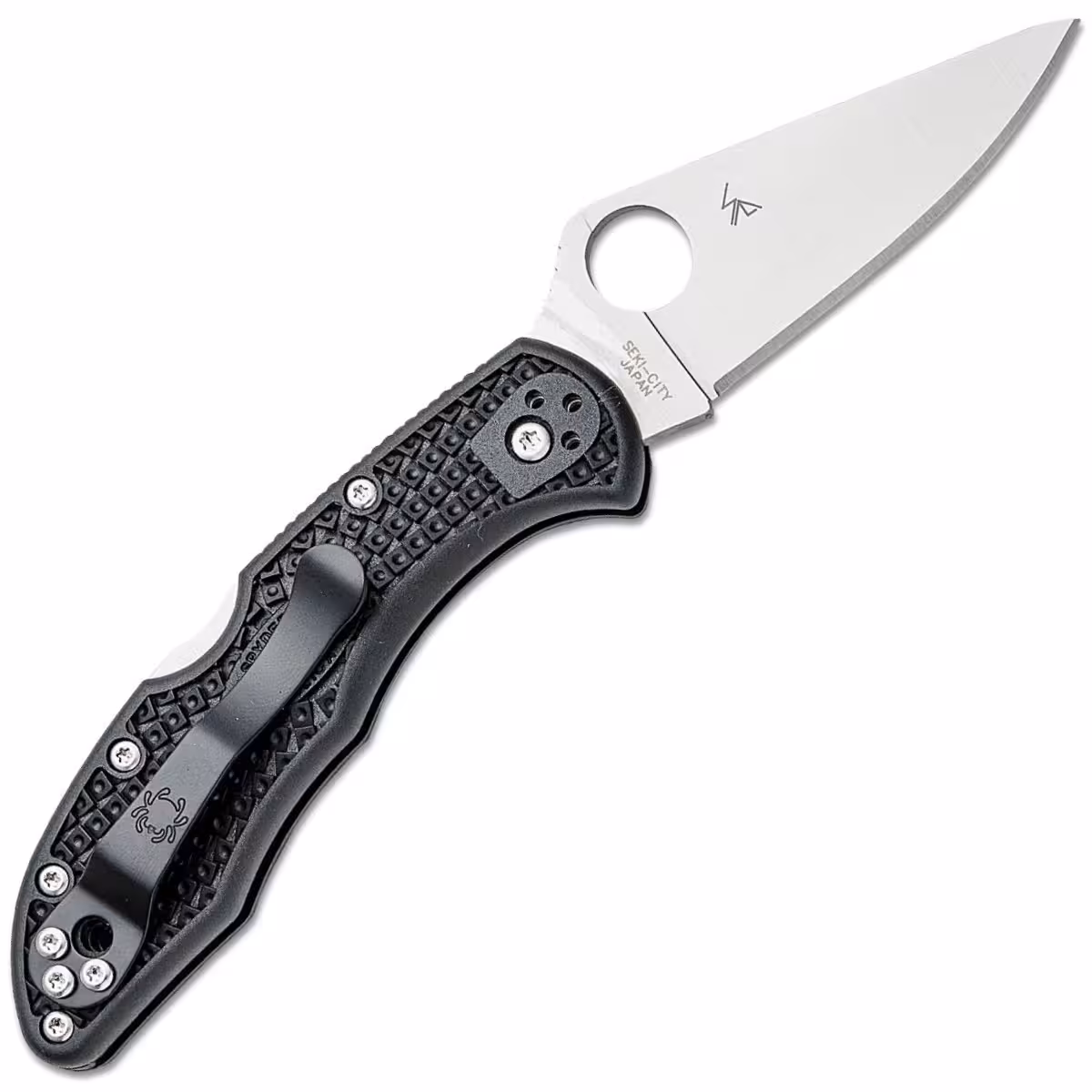 Spyderco-Delica-4-Flat-Ground-C11FPBK