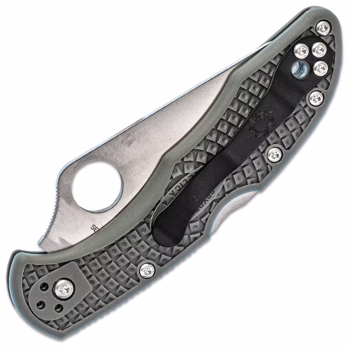 Spyderco-Delica-4-Green-C11PSFG