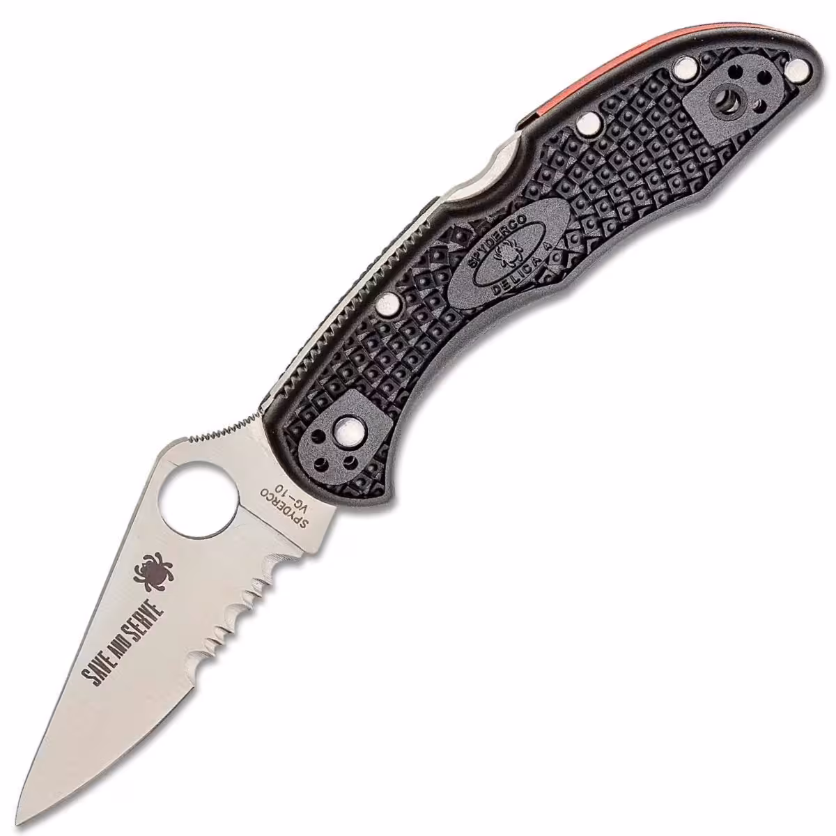 Spyderco-Delica-4-Lightweight-Thin-Red-C11FPSBKRD