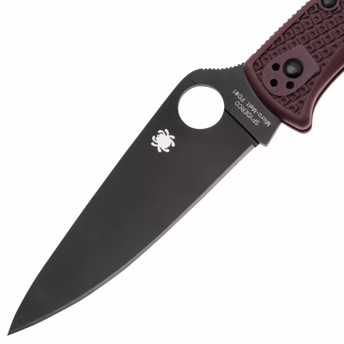 Spyderco-Endura-4-Burgundy-C10BGBKP