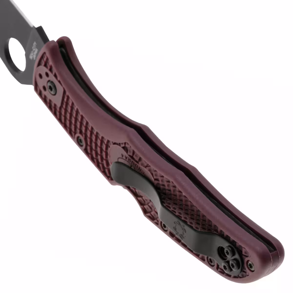 Spyderco-Endura-4-Burgundy-C10BGBKP