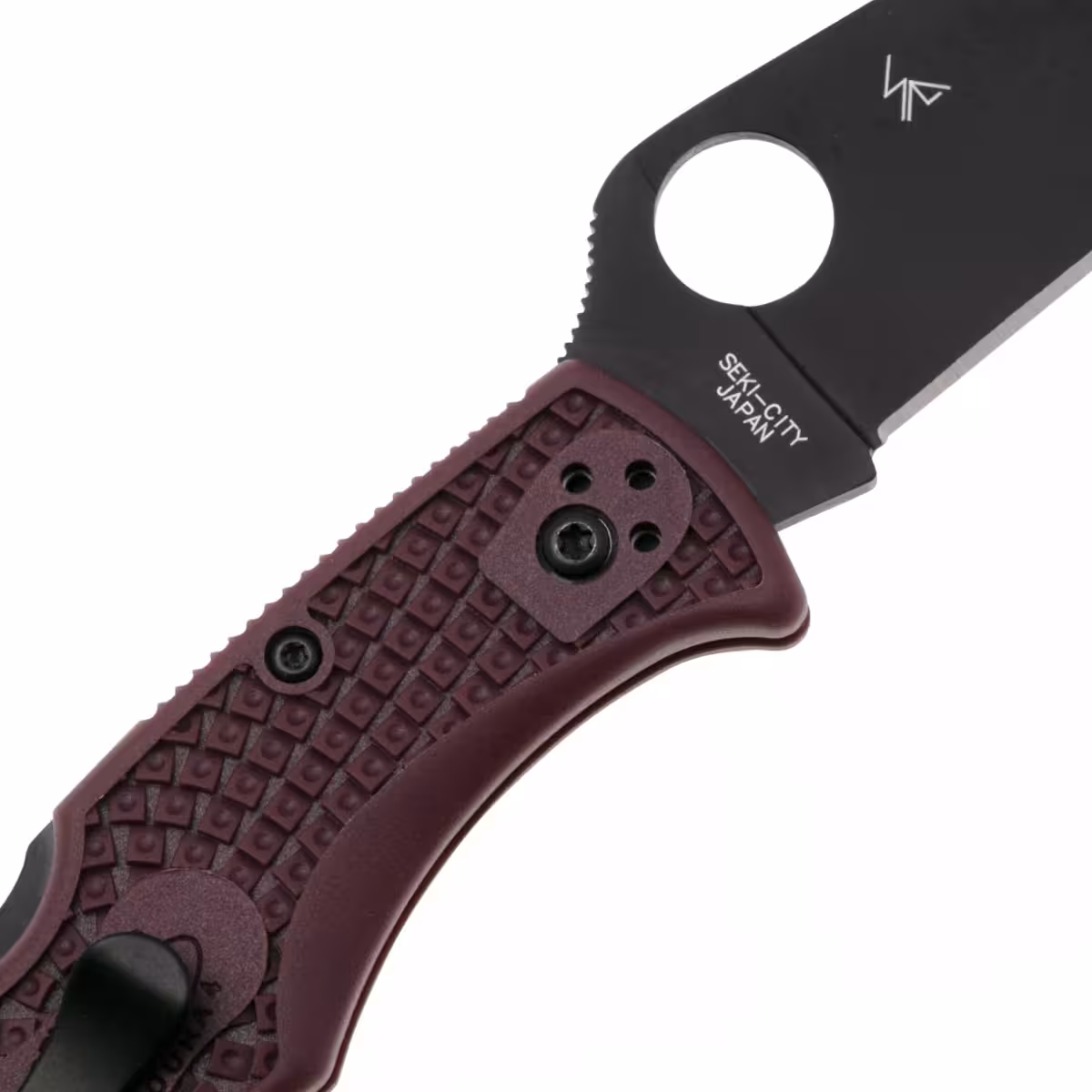 Spyderco-Endura-4-Burgundy-C10BGBKP