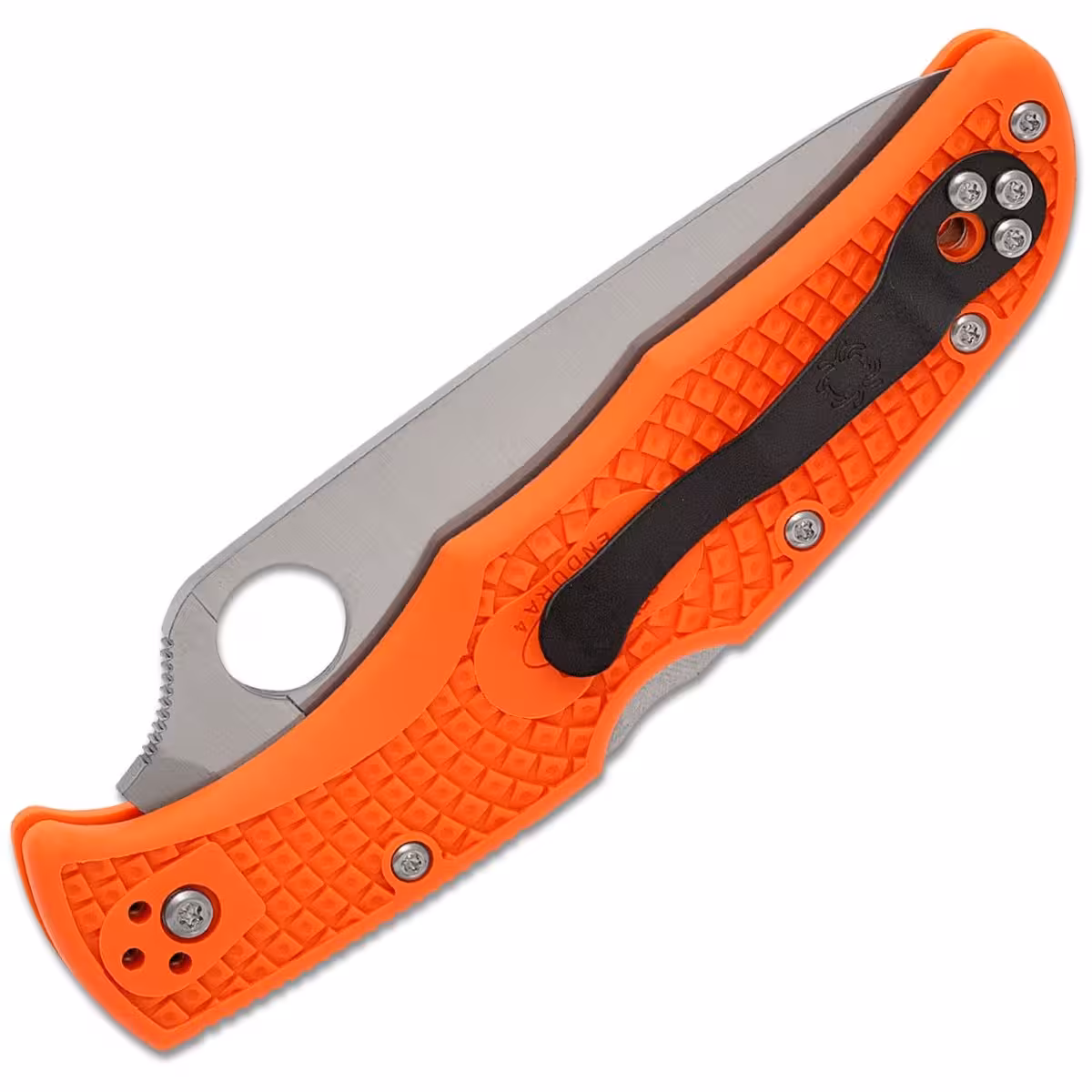Spyderco-Endura-Flat-Ground-Orange-C10FPOR