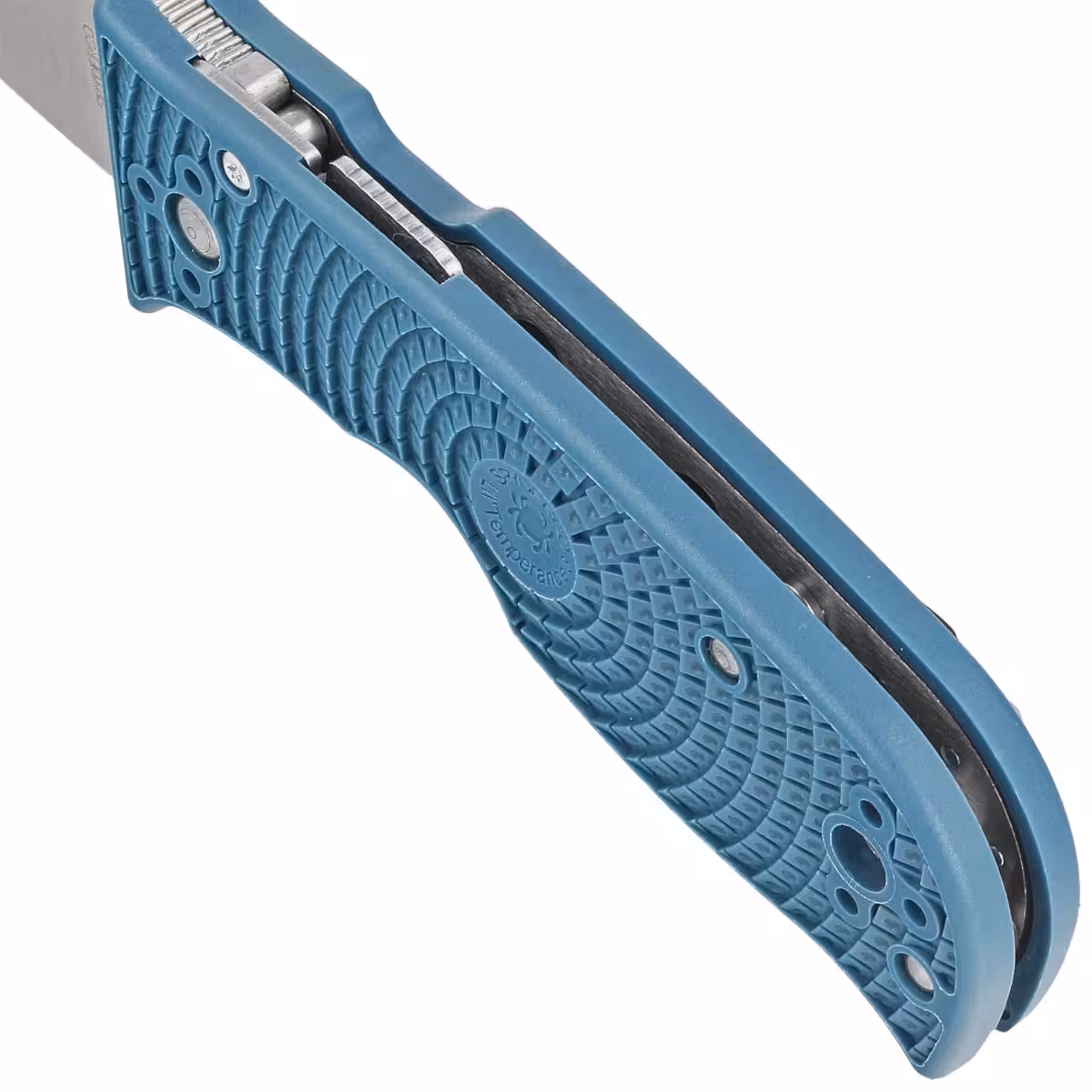 Spyderco-Lil-Temperance-3-Lightweight-Blue-FRN-Satin-Plain-K390-C69PBL3K390