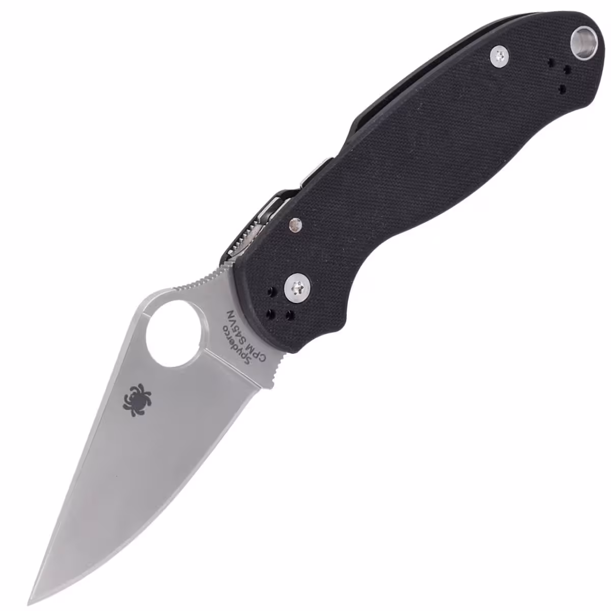 Spyderco-Para-3-G-10-Black-PlainEdge-Knife-C223GP