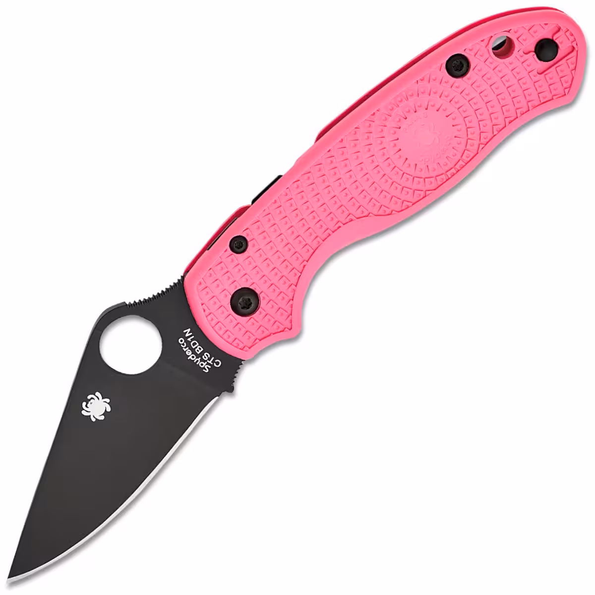 Spyderco-Para-3-Lightweight-Compressionlain-Pink-C223PPNBK