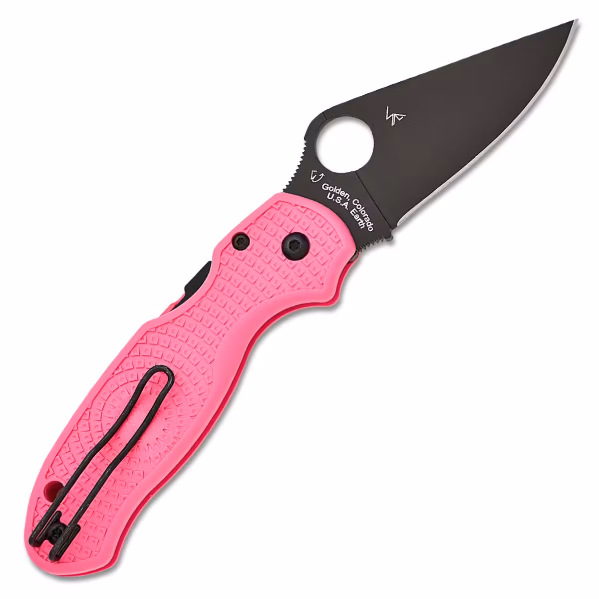 Spyderco-Para-3-Lightweight-Compressionlain-Pink-C223PPNBK