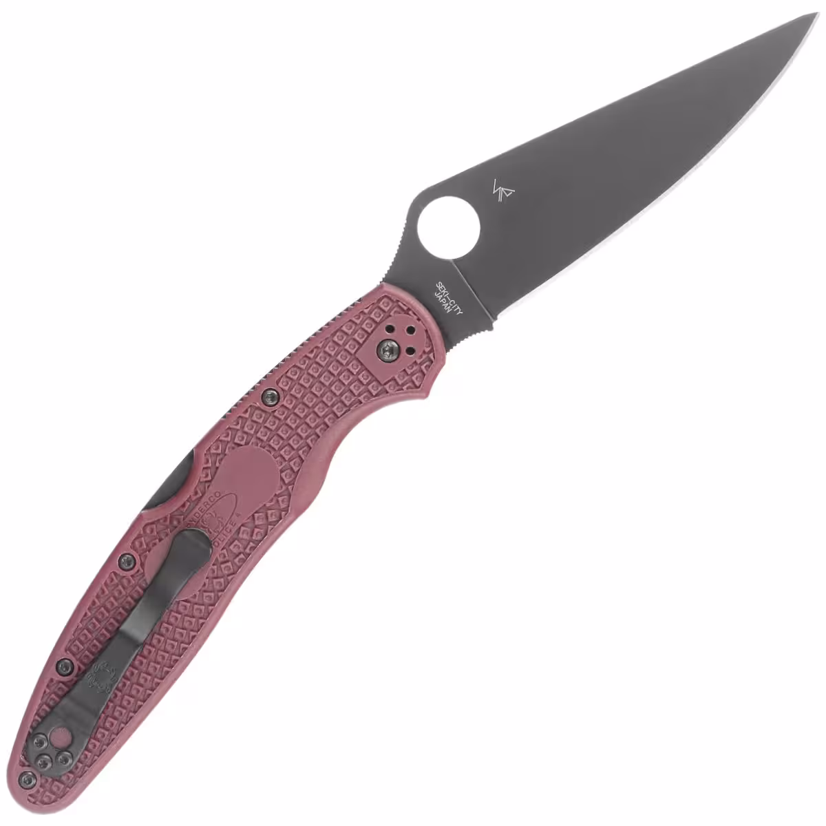 Spyderco-Police-4-Sprint-Run-Burgundy-FRN-TiCN-Micro-Melt-PD-1-by-Sal-Glesser-C07BGBKP4