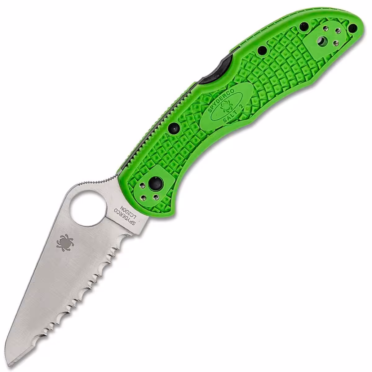 Spyderco-Salt-2-Green-C88FSGR2