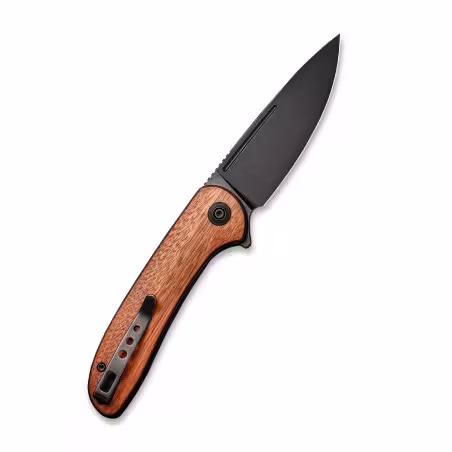 zavírací nůž WEKNIFE Saakshi Cuibourtia wood - black stonewashed