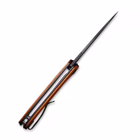 zavírací nůž WEKNIFE Saakshi Cuibourtia wood - black stonewashed