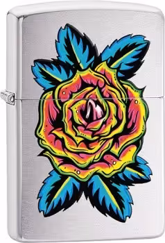 Zippo benzínový FLOWER TATTOO
