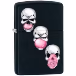 Zippo benzínový Skull Bubble Gum